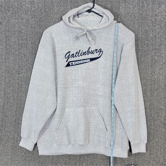 Pacific & Co Gatlinburg Tennessee Hoodie Womens XL Gray TN Sweatshirt - Picture 4 of 12